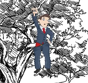 Finally Climbing My Tree